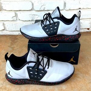 Jordan Jumpman Grind Trainer Smoke Grey Black Red Speckle Custom RARE Shoes 10.5